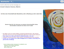 Tablet Screenshot of frohwein-charisse.de